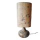 Vintage pyrite stone lamp