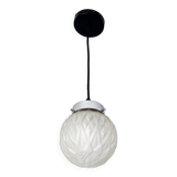 Art deco globe pendant light