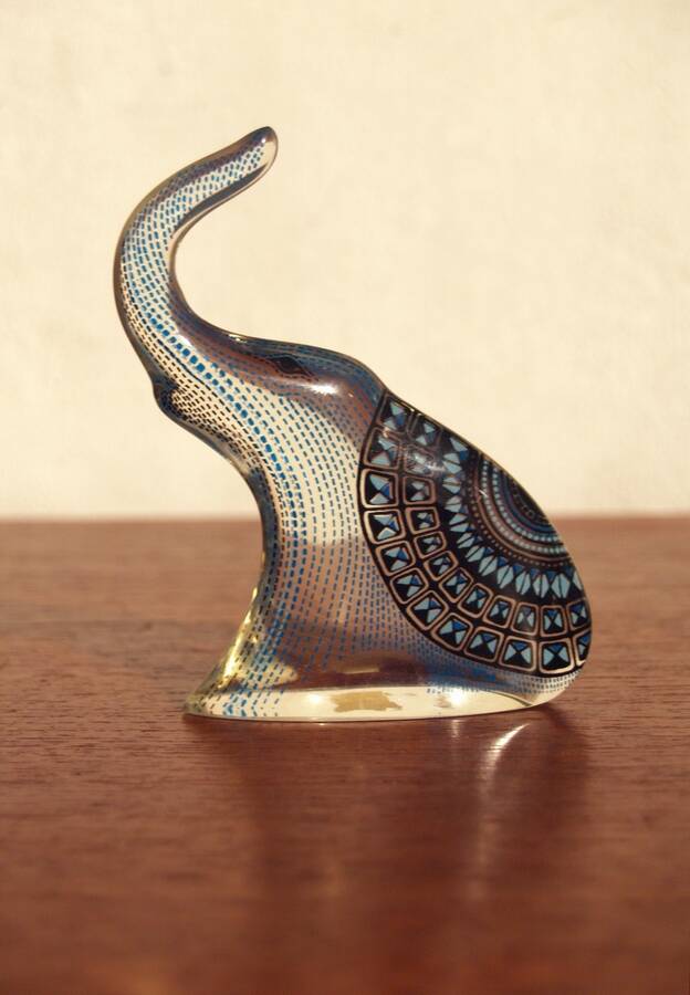 Abraham Palatnik lucite animals elephant swordfish owl