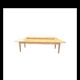 Duo XXL farmhouse table 320 cm oak spindle legs