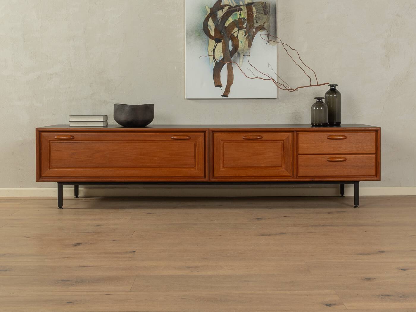 1960s Lowboard, Heinrich Riestenpatt