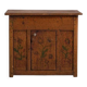 Meuble de cuisine ancien avec détails floraux (c.1920)