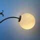 LOT 2 OLD OPALINEVINTAGE WALL LAMPS