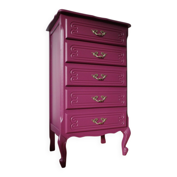 Chiffonnier vintage Prune