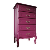 Chiffonnier vintage Prune