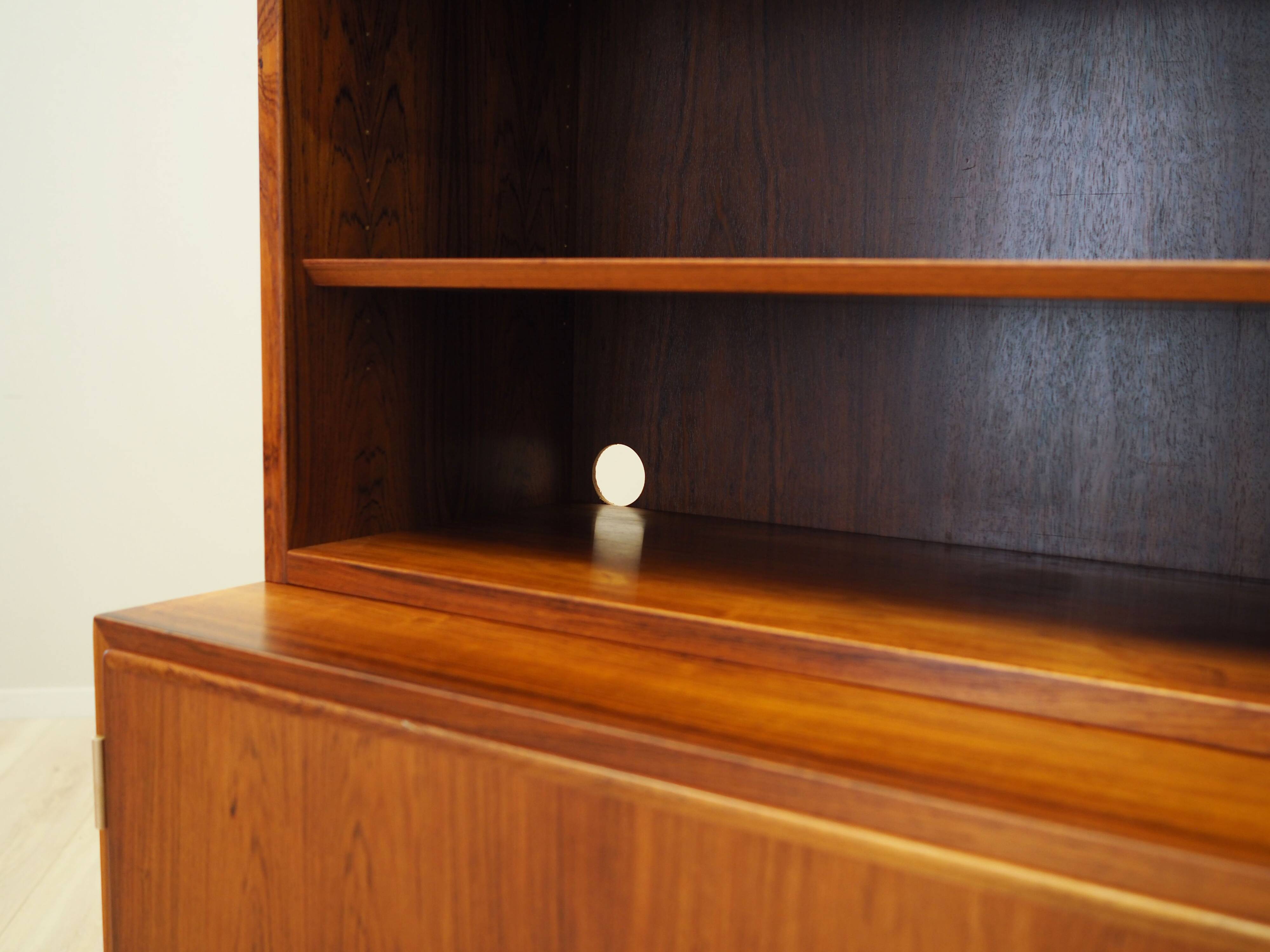 Rosewood bookcase, Danish design, 1970s, production: Hundevad