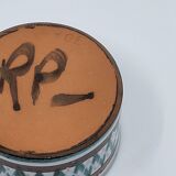 Vintage French ceramic ramekin by Robert Picault Vallauris 1970