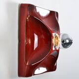 Fat Lava ceramic wall apply from Hustadt Leuchten 1970s
