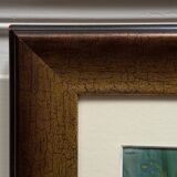 Watercolour on paper still life bouquet of flowers 20th century by Rivoto