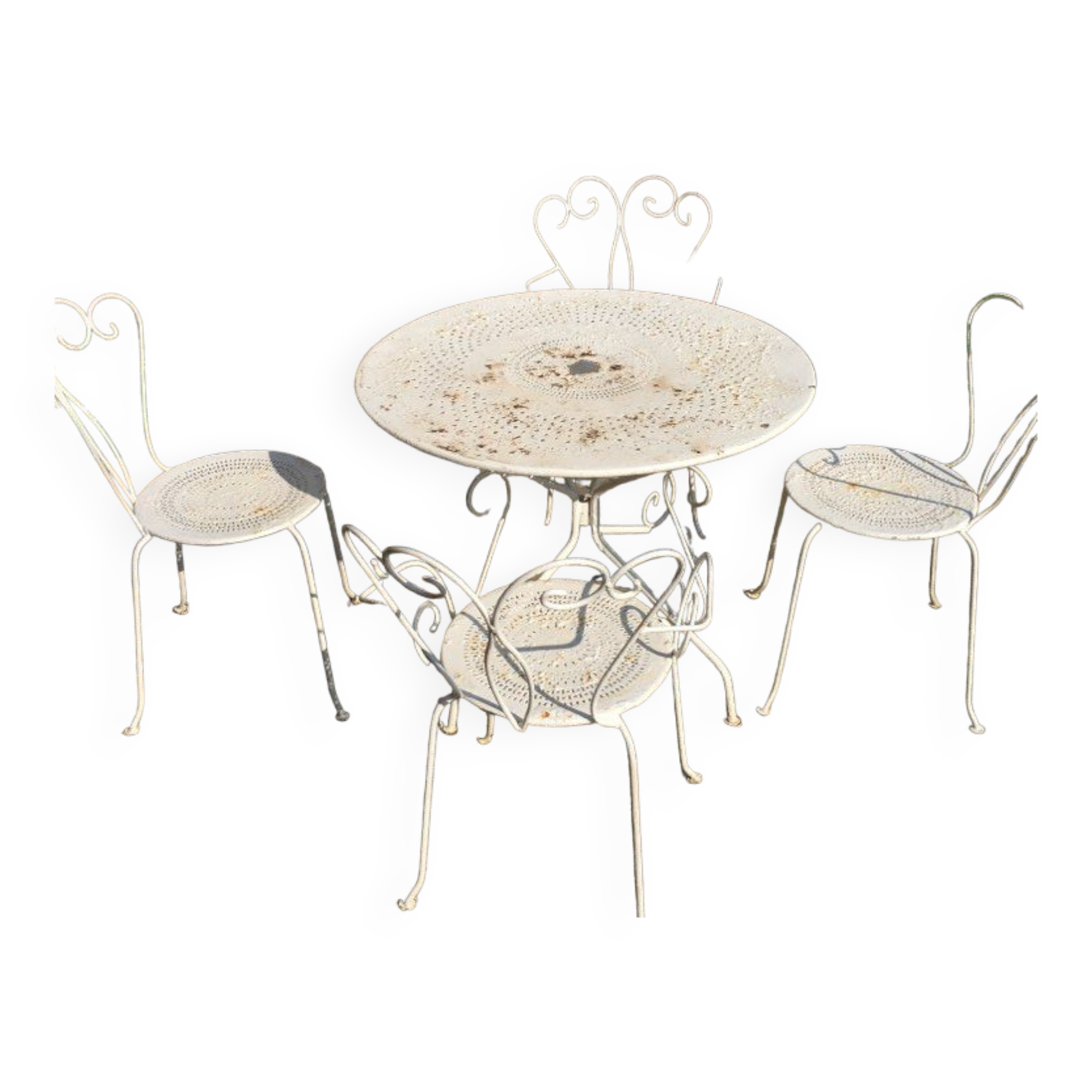 Wrought iron living room