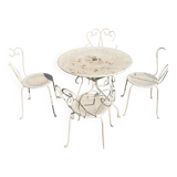 Wrought iron living room