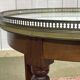 Louis XVI style bouillotte pedestal table from the 1950s