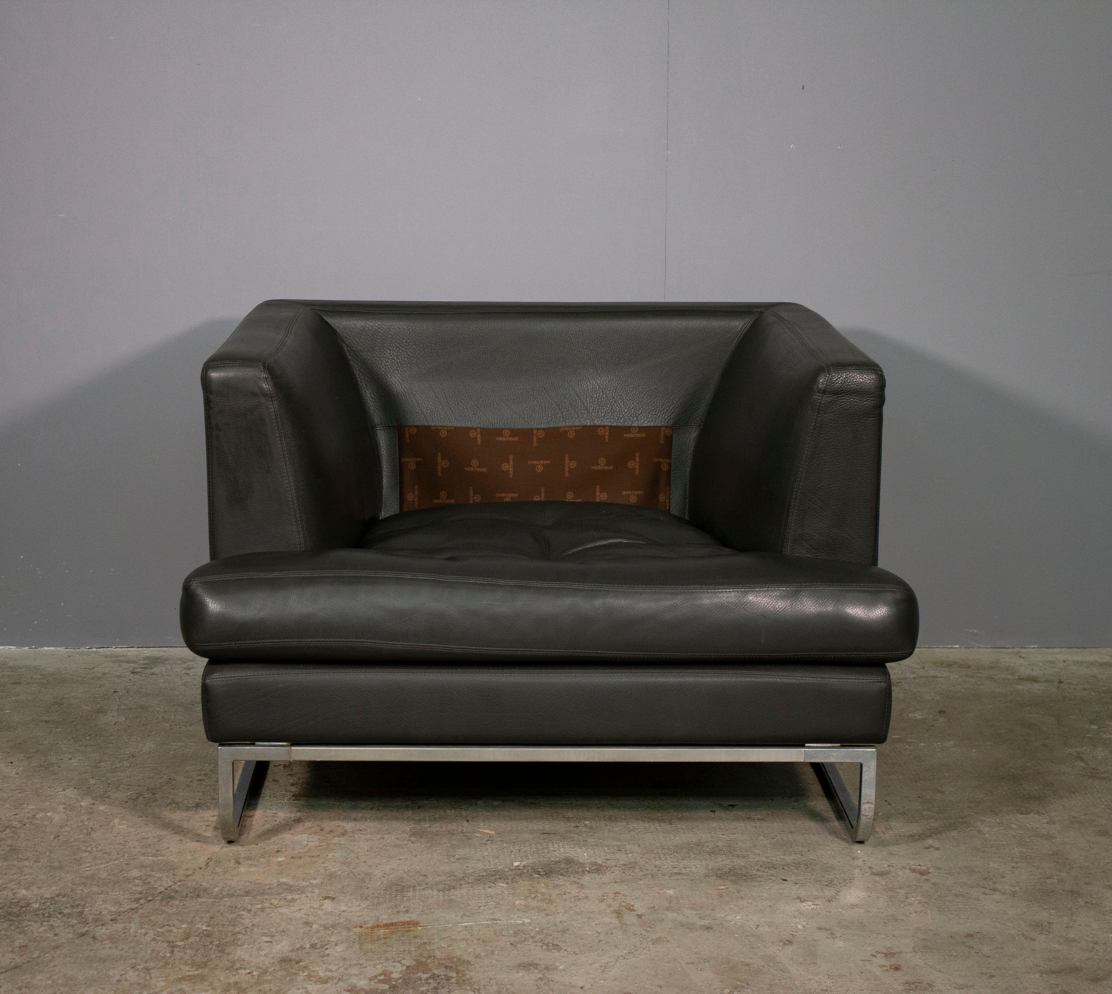 armchair, fior di pelle