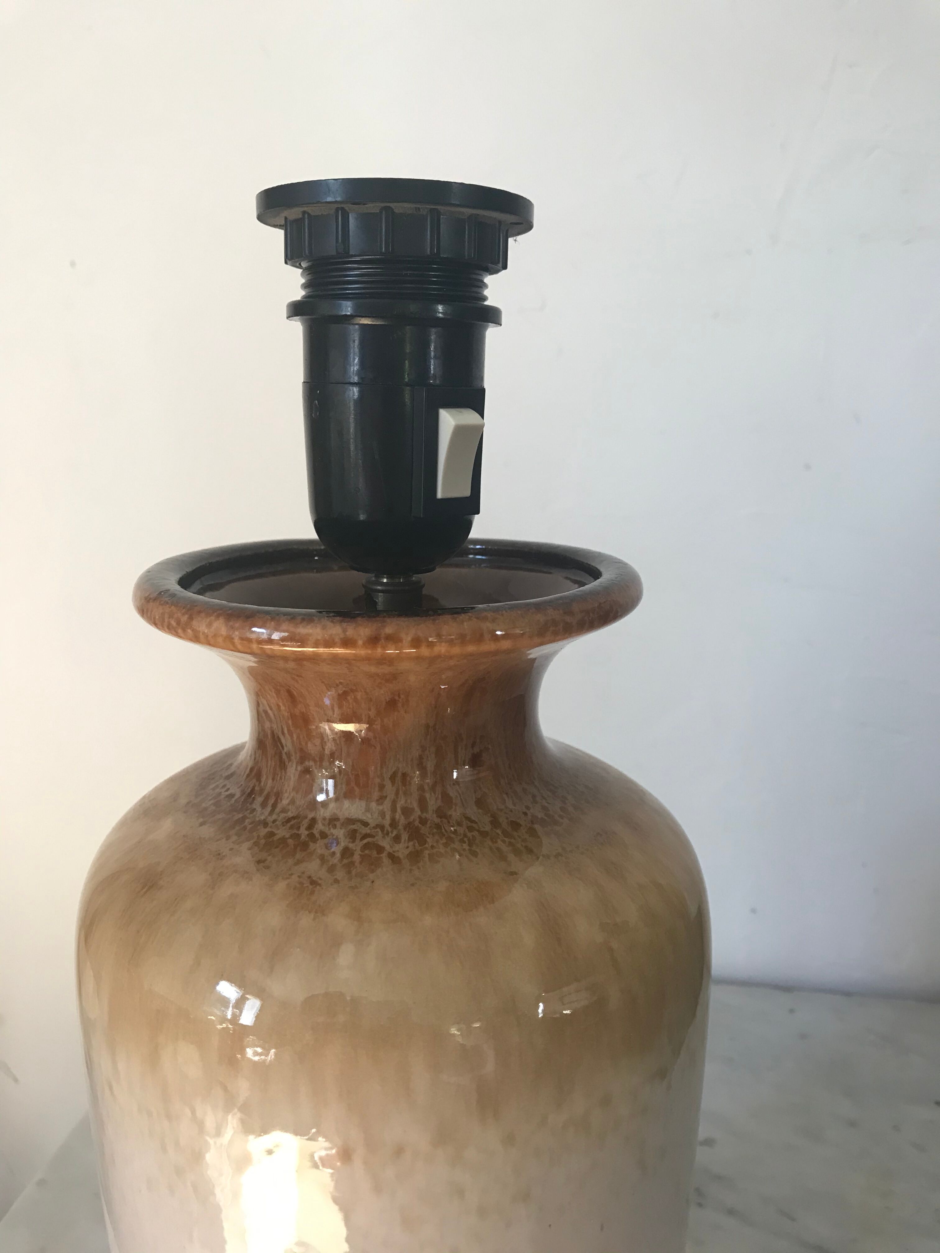 West Germany ceramic lamp