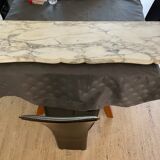 Console murale en marbre