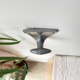 Vintage cast aluminum wall hooks