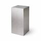 Stainless Steel Pedestal Plinth – Minimalist Sculptural Side Table