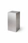 Stainless Steel Pedestal Plinth – Minimalist Sculptural Side Table