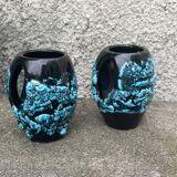 Ceramic Vallauris Luc - table service - orangeade - pitcher - glass