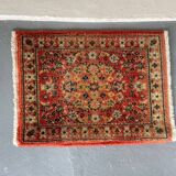 Vintage virgin wool rug