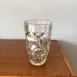 Round faceted vase geometric shapes art deco 1930s