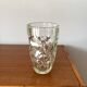 Round faceted vase geometric shapes art deco 1930s