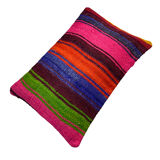 Vintage turkish kilim cushion cover 30x50cm