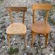 Ensemble de 4 chaises de bistrot luterma, estampillées