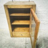 Glazed toilet cabinet