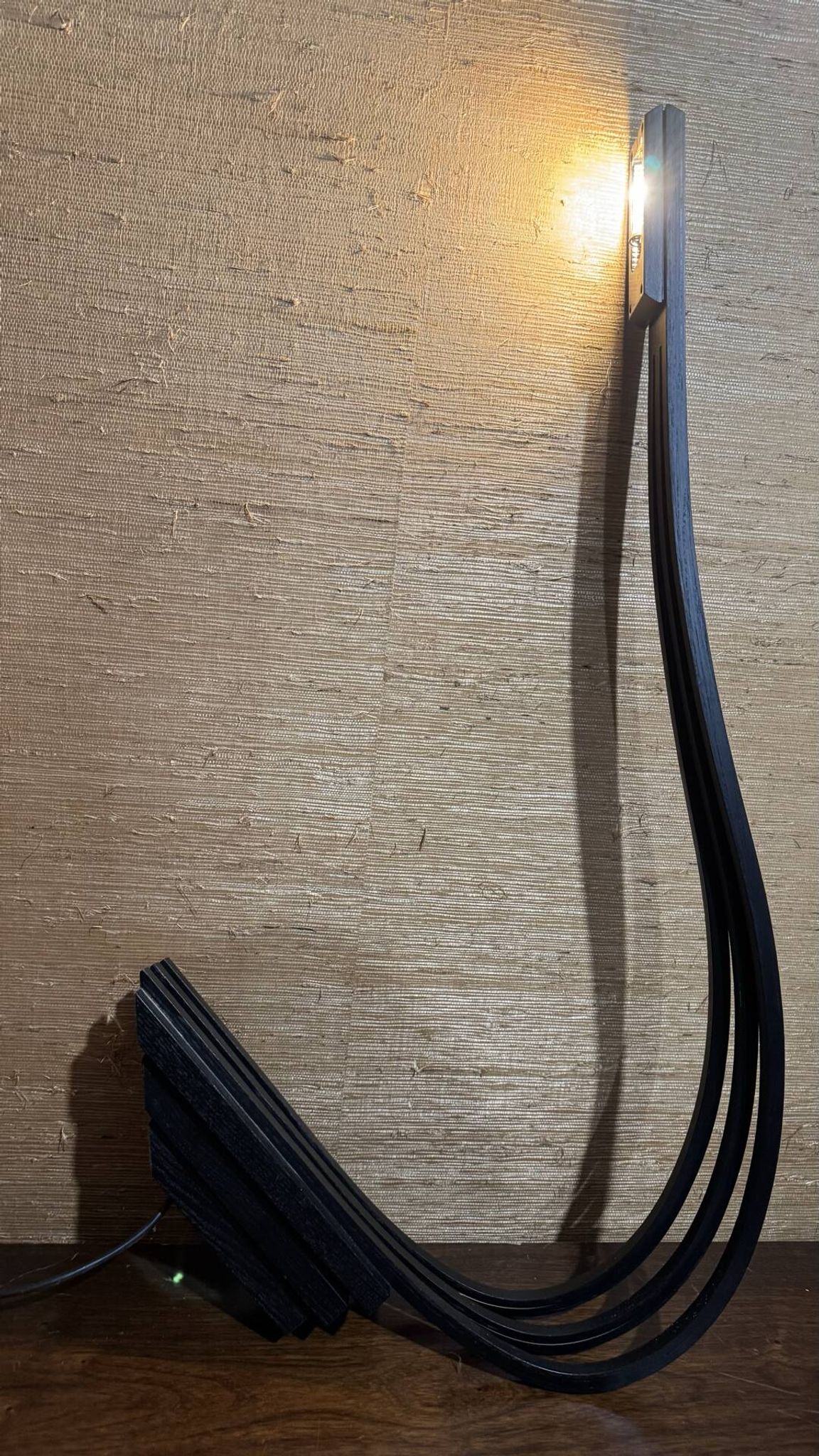 Lampe Wave AB Design circa 1980