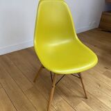 Chaise Originale Vitra Eames  jaune