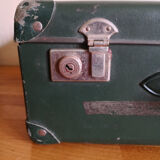 Small green suitcase
