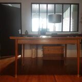 Vintage table with extension