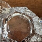 Elegant crystal trinket dish from the 60s