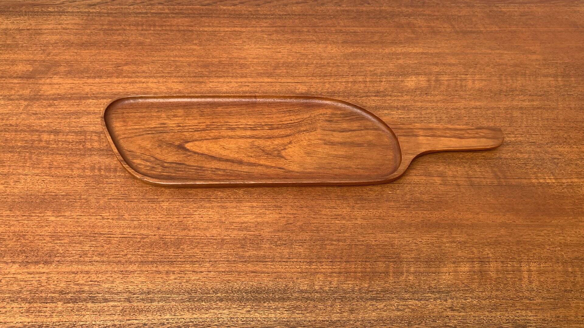 Swedish teak bowl from the mid-century by Upsala Slöjd, 1960s.