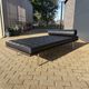Knoll Barcelona Daybed Black Sabrina leather AS NEW!! Mies van der Rohe