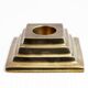Vintage brass candle holder