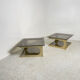 Paire de tables Pierre Vandel 1970