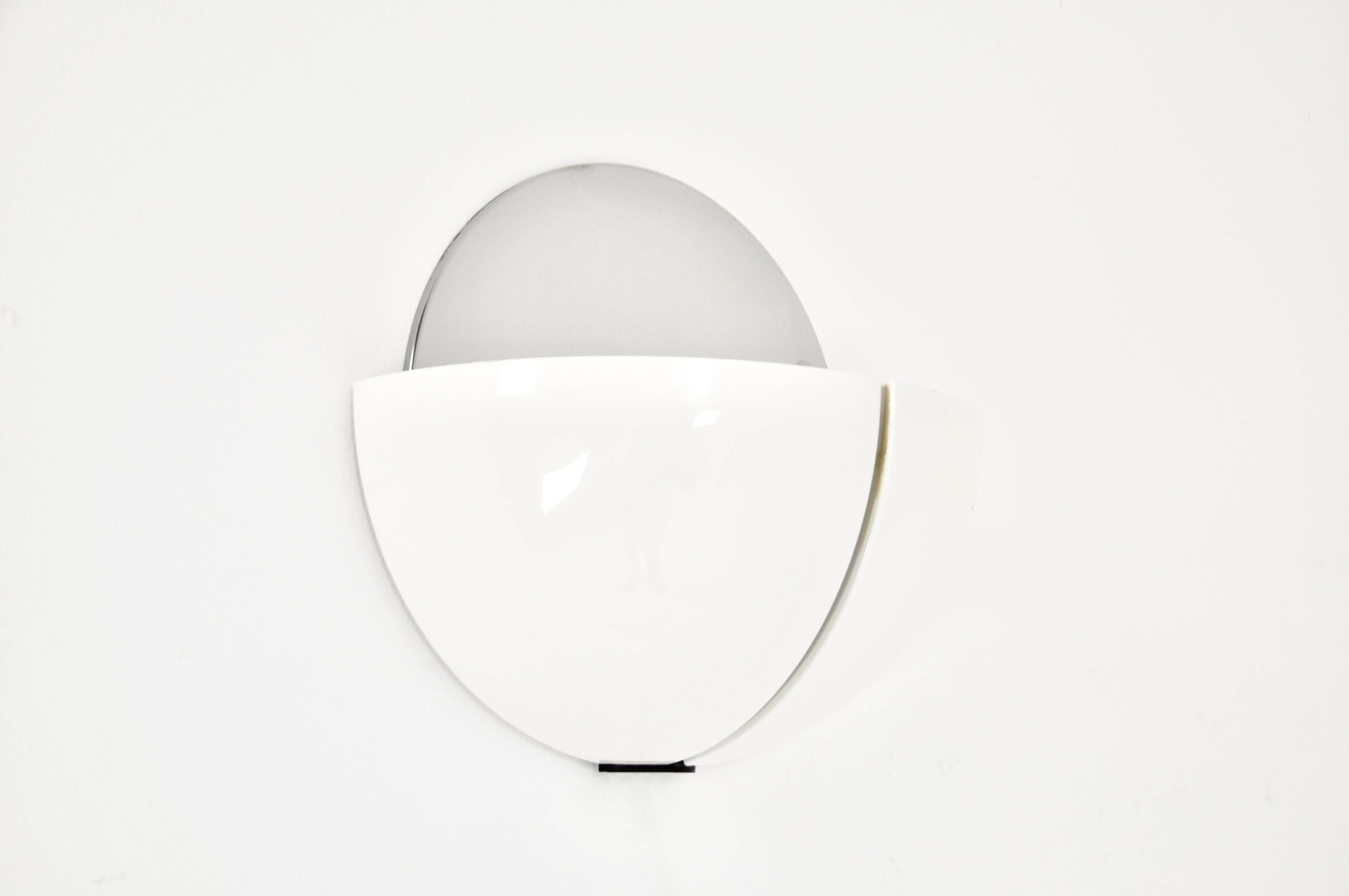 Wall lamp by Danilo & Corrado Aroldi for Stilnovo, 1980s