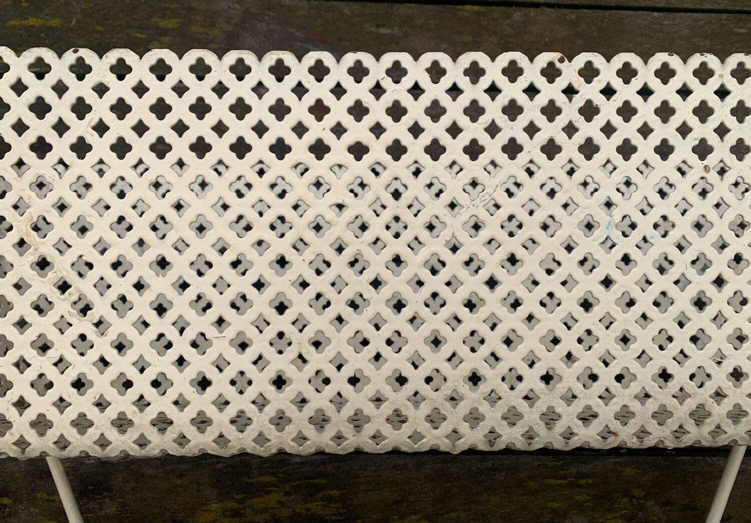 Perforated metal planter