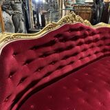 Golden wooden castle post from the Napoleonic III era.