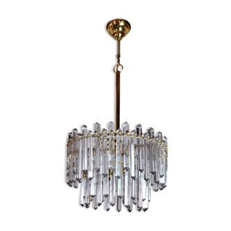 Lustre Venini pour Carmer, 2 niveaux Italie 1970