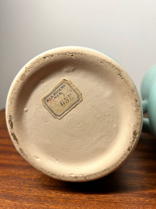 Paire de pichets en céramique Langley