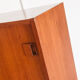 Vintage teak buffet with sliding doors, France 1960
