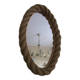 oval rope mirror