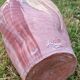 Large ceramic vase, mixed earths - signed - quadrilobed