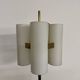 Vintage 1960s Arlus France brass four-light lamp post.
