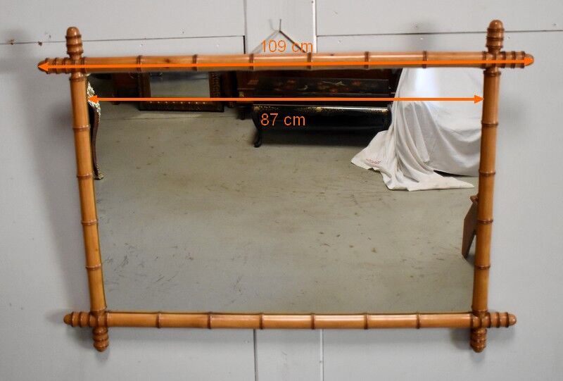 Mirror in massive merisier, 1920