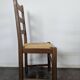 Série de 5 chaises brutalistes