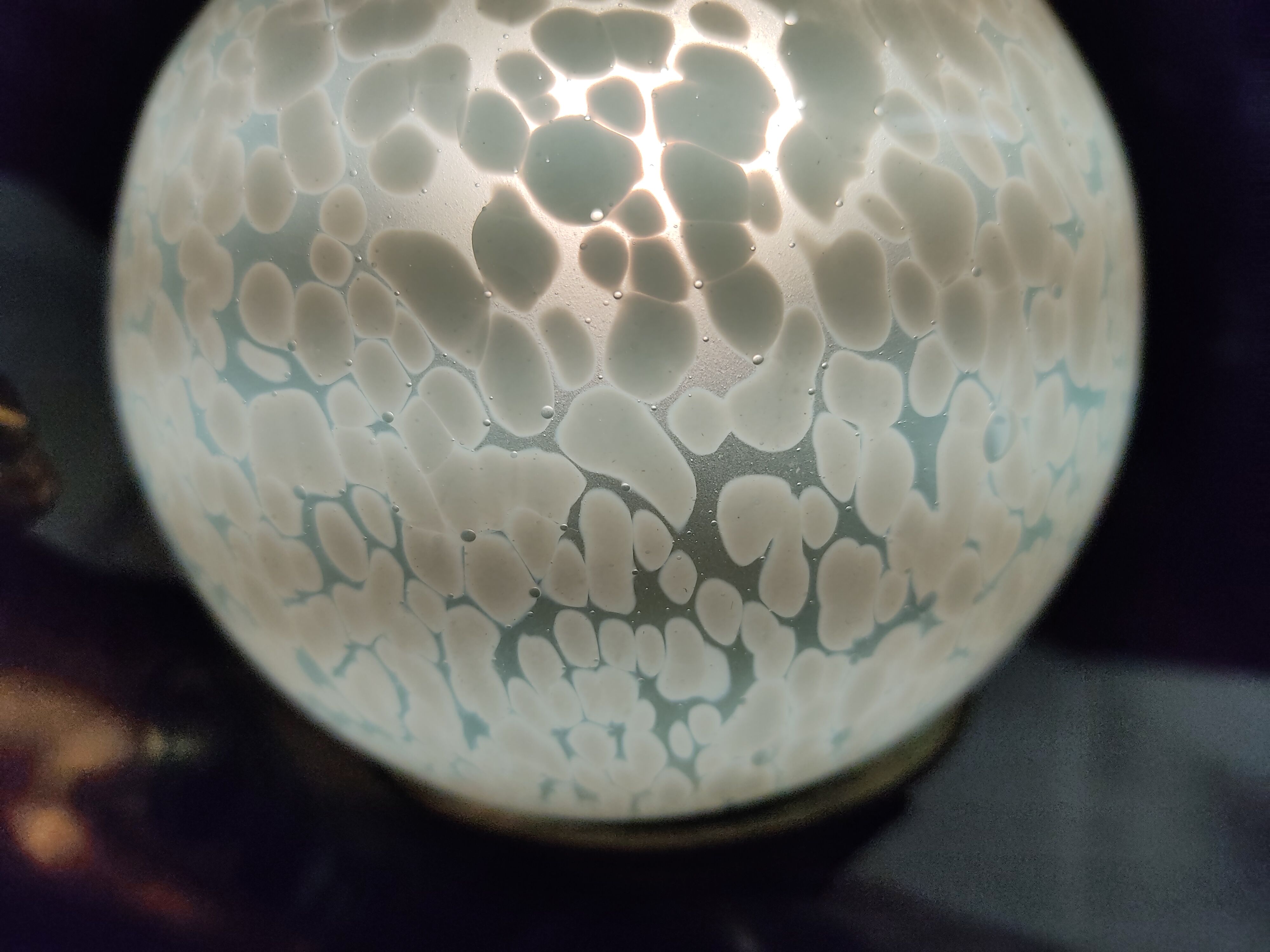 Women's lamp bronze and marble